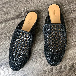 American Eagle Woven Mule Slide Backless